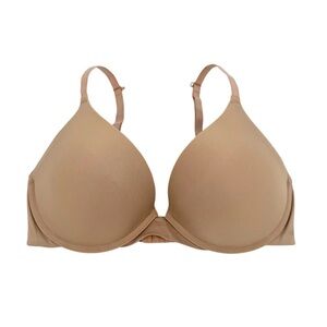 Natori Bra Womens Size 30D Beige Adjustable J-Hook Strap Underwire Support